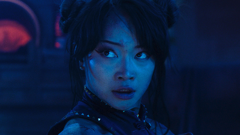 Chun-Li looking cool in Street Fighter