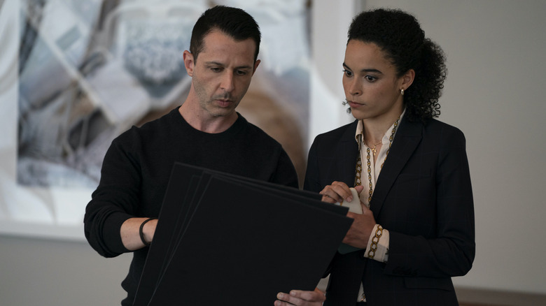 Jeremy Strong and Juliana Canfield