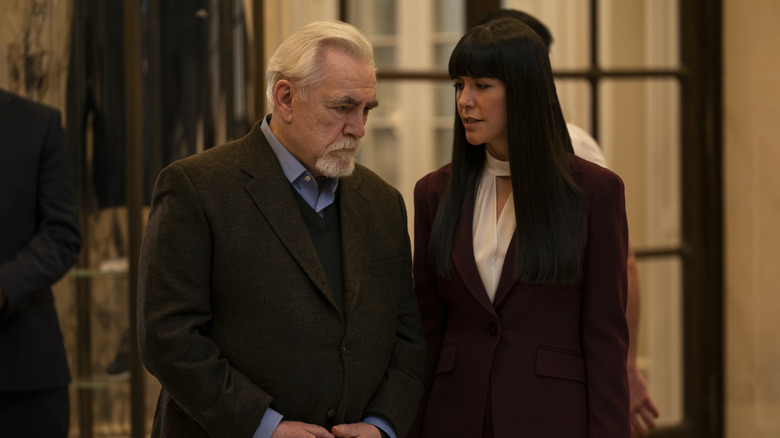 Zoe Winters and Brian Cox