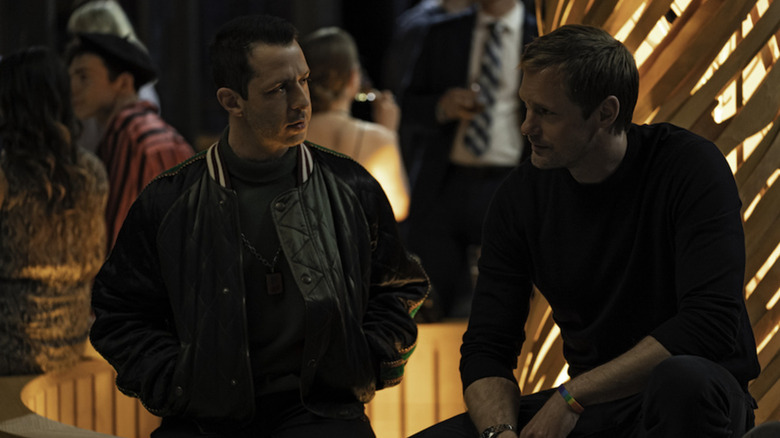 Jeremy Strong and Alexander Skarsgård in Succession