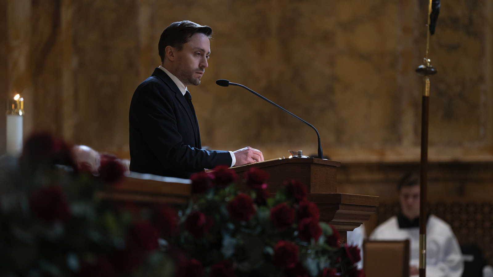 Succession’s grand funeral sequence was cut together from massive long takes