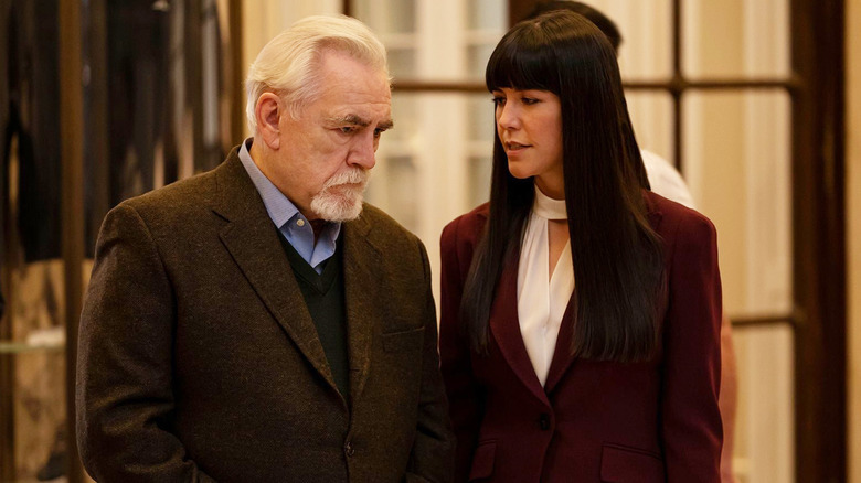 Logan Roy plotting in Succession Season 3