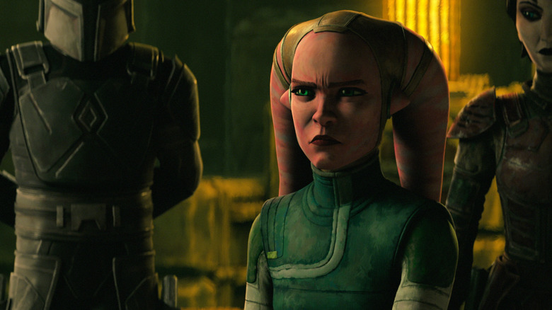 Devon Izara looking angry in Star Wars: Maul - Shadow Lord