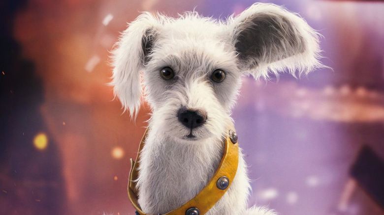 A Supergirl character poster for baby Krypto