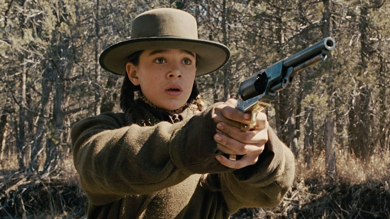 Hailee Steinfeld as Mattie Ross in True Grit