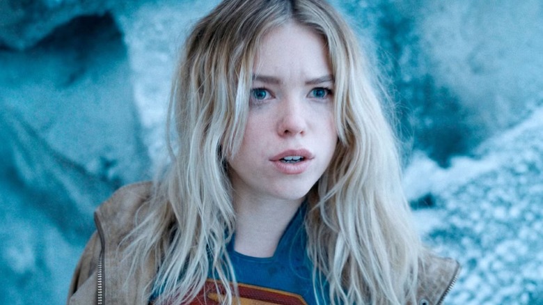 Superman (2025) - close-up of Milly Alcock as Supergirl