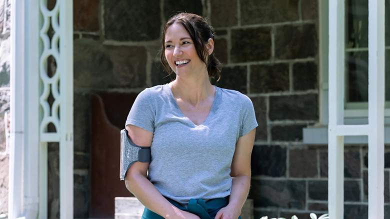 Chyler Leigh as Kat Landry on The Way Home.