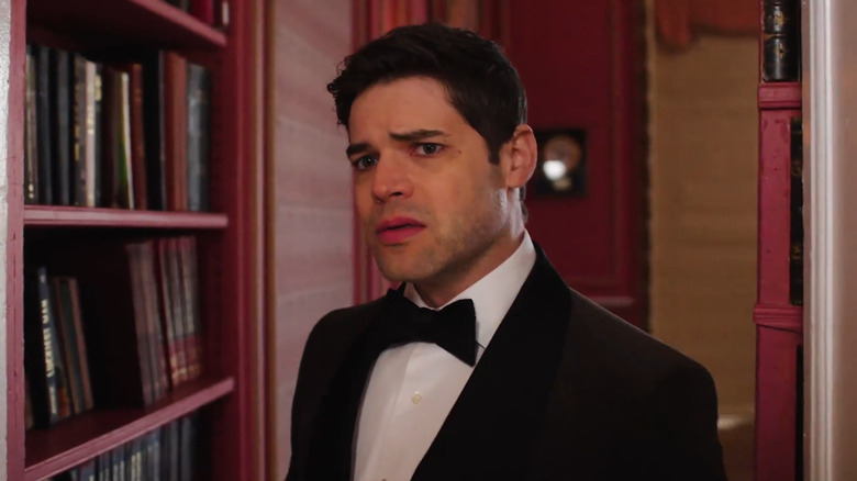 Jeremy Jordan sings as Jay Gatsby in a music video for the Great Gatsby musical.