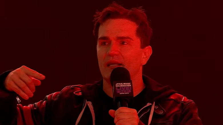 Sam Witwer announces a project at Star Wars Celebration 2025.