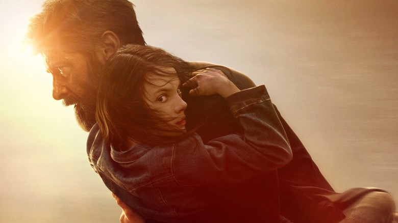 Logan (2017) poster - Logan rent en draagt Laura