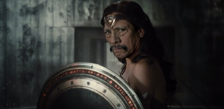 Danny Trejo as Woner Woman - Justice League Trailer