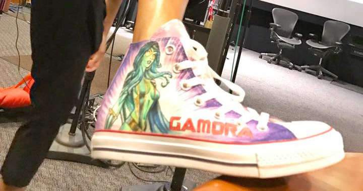 Zoe Saldana - Gamora Shoes