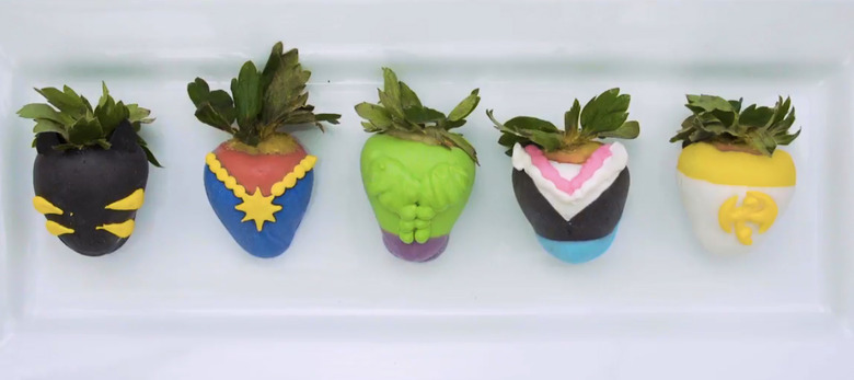 Marvel Chocolate Covered Strawberries