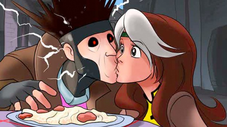 Gambit and Rogue in Lady and the Tramp
