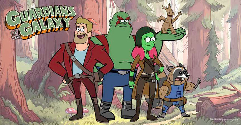Guardians of the Galaxy - Brickleberry