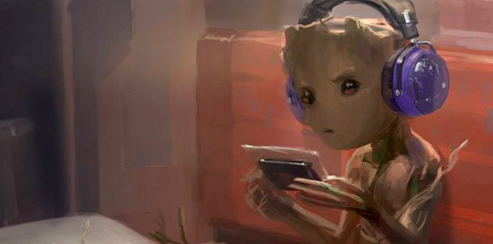 Guardians of the Galaxy 2 - Adolescent Groot Concept Art