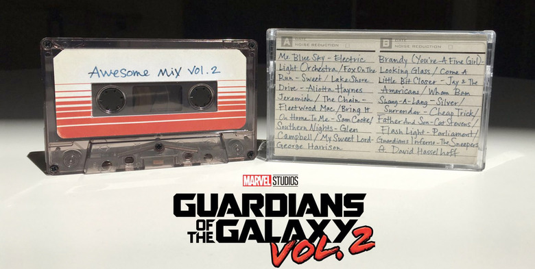 Guardians of the Galaxy 2 Soundtrack Cassette