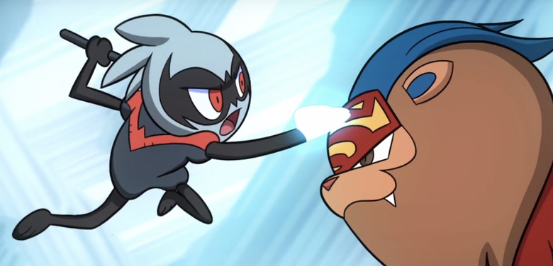 Batman v Superman Pokemon Battle