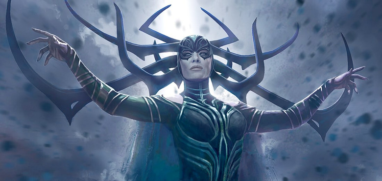 Thor Ragnarok Concept Art - Hela
