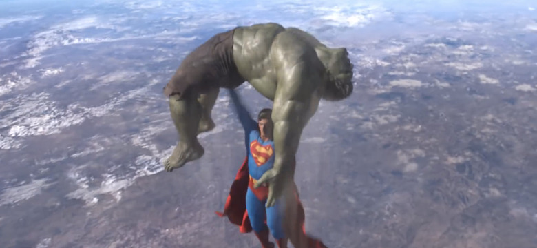 Superman vs The Hulk