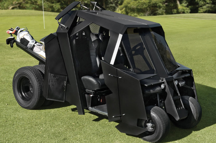 Batman Begins Tumbler Golf Cart