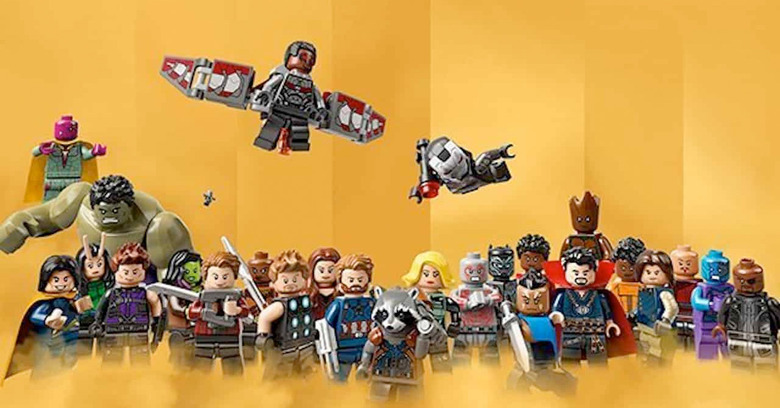 Marvel 10 Years - LEGO Poster