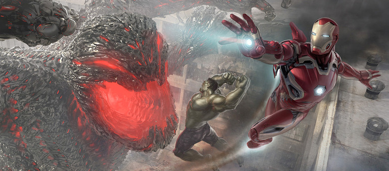 Avengers Age of Ultron Concept Art - Mega Ultron