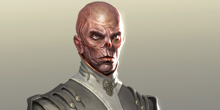 Red Skull Concept Art