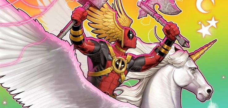Deadpool - War of the Realms Variant Cover