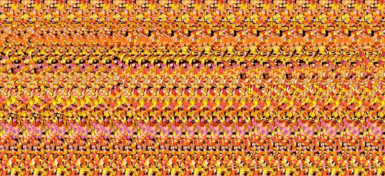 Captain Marvel Magic Eye