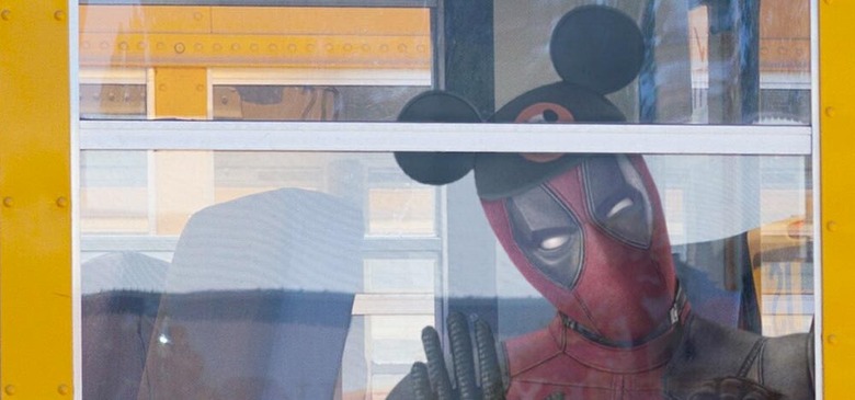 Deadpool Disney School Bus