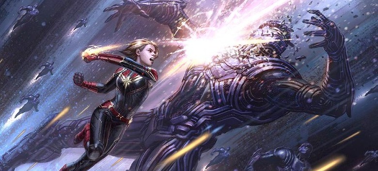 Captain Marvel Concept Art