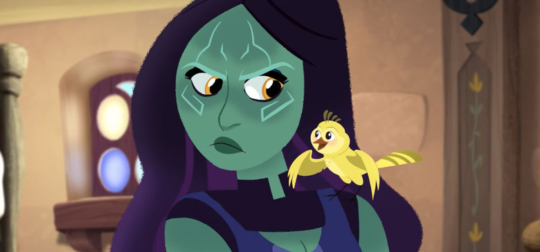 Guardians of the Galaxy Short - Disney Princess Gamora