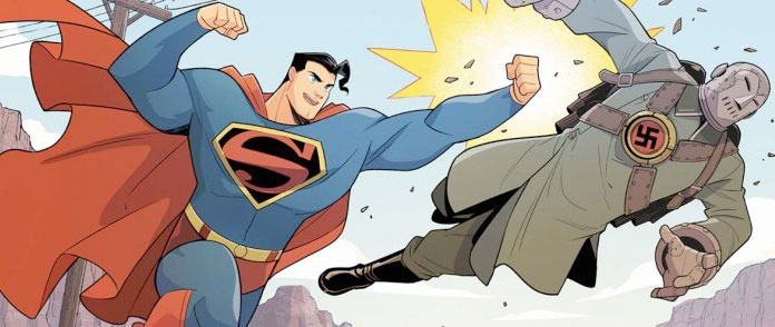 Superman Smashes the Klan