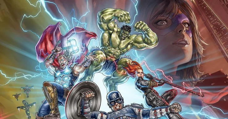 Avengers Video Game Poster