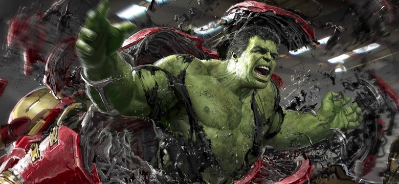 Avengers: Infinity War - Hulk Breaking Hulkbuster Concept Art