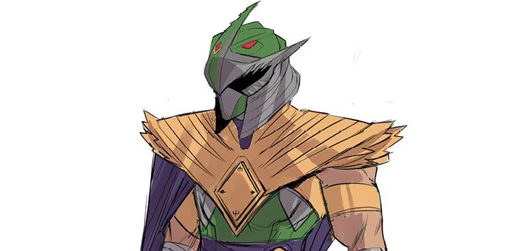 TMNT/Power Rangers - Shredder as Green Ranger