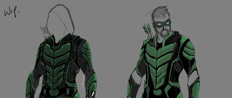 Arrow - Final Suit Concept Art