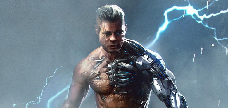 Deadpool 2 Concept Art - Brad Pitt as Cable