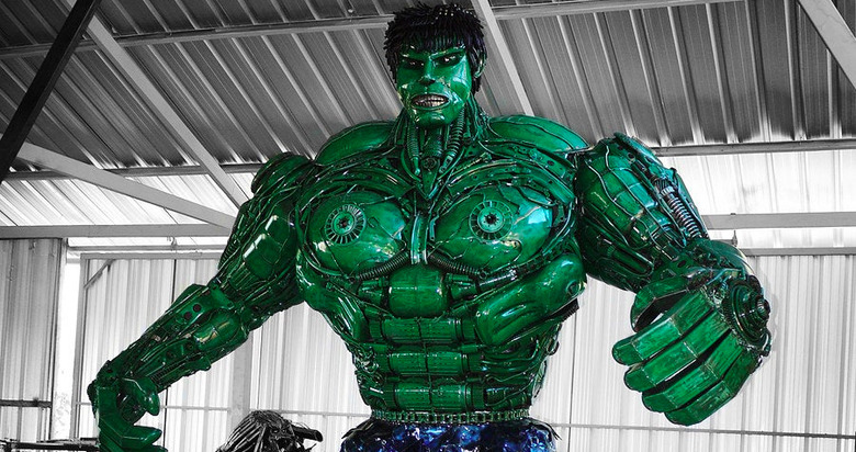 Hulk Sculpture