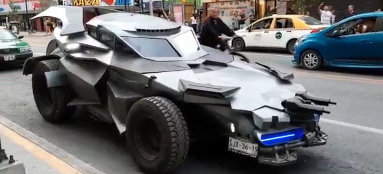 Batmobile in Mexico