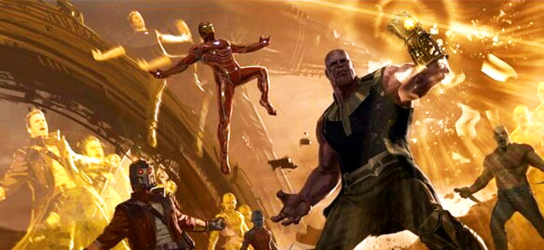 Avengers Endgame Concept Art - Thanos Stealing Souls