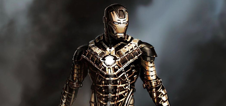 Iron Man Suitcase Armor Concept Art