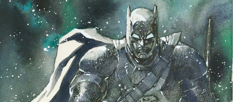 Armored Batman Charity Sketch by Jim Lee