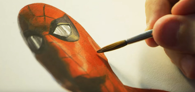 Alex Ross - Spider-Man Painting Demonstration Teaser