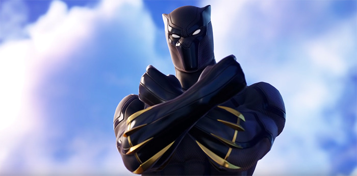 Black Panther in Fornite