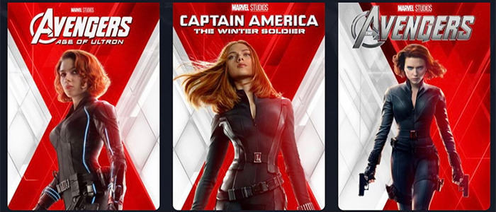 Black Widow in Marvel Solo Posters