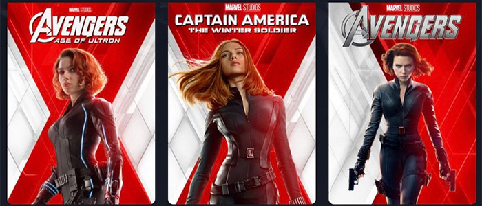 Black Widow in Marvel Solo Posters