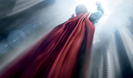 Man of Steel Poster Flight header