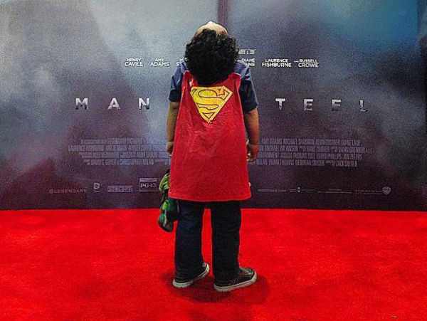 Man of Steel Red Carpet kid header